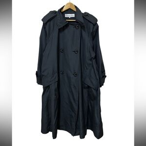 Vintage Christian Dior Double-Breasted Trench Coat
